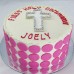 Religious Cakes - First Holy Communion-Confirmation Dot Cake (D,V)